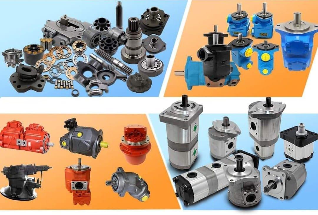 hydraulic pump and motors